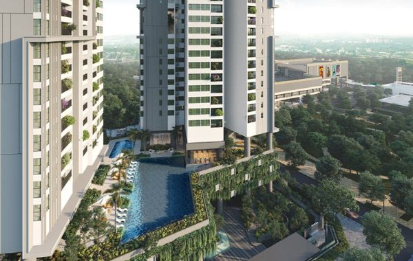 Cho thuê căn hộ 1 phòng ngủ The Park City hướng Đông, DT 60m2, view hướng ra công viên